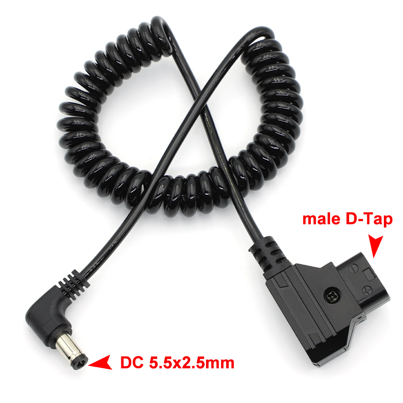Photography Angles - Kabel Power Tap D-Tap Male ke