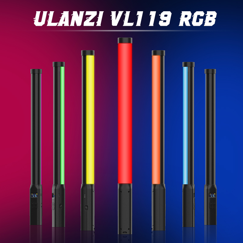 Photography Gear - Ulanzi VL119 Lampu Stik Warna-warni RGB