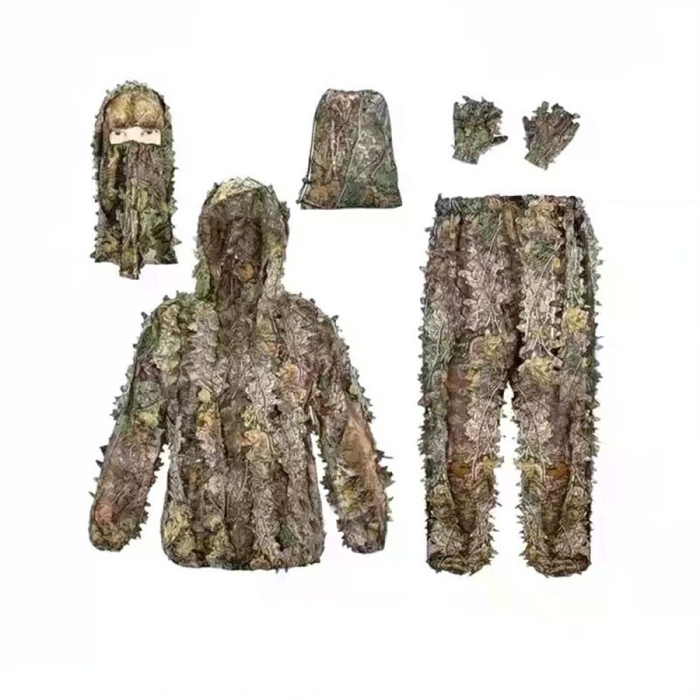 Photography Gear - Jubah Ghillie Camo Daun Bionik 3D