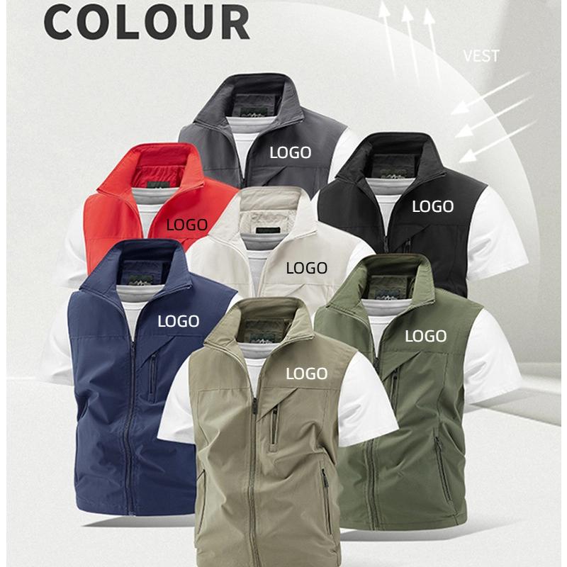 Photography Vest - Rompi Pria Jaring Musim Panas Cepat