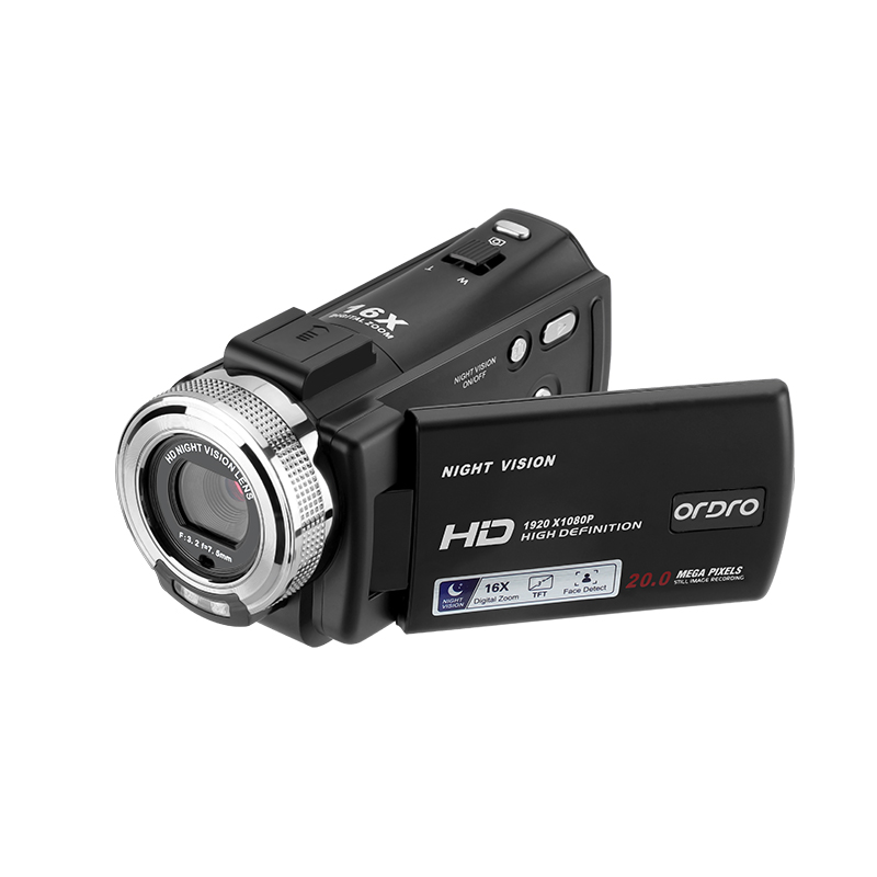 Photography Prompt - Ordro V12 kamera Video Vlog kamera