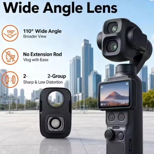 Photography Angles - Untuk DJI Osmo Pocket 4P Lensa