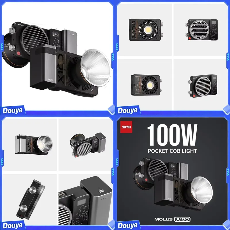 Photography Lighting - ZHIYUN Molus X100, Lampu LED COB