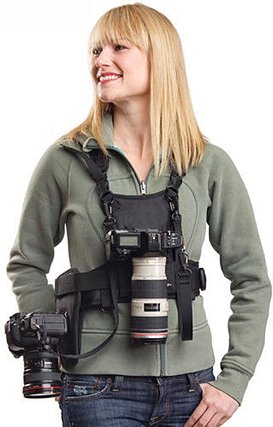 Photography Vest - Membawa 2 Kamera DSLR Double Bahu