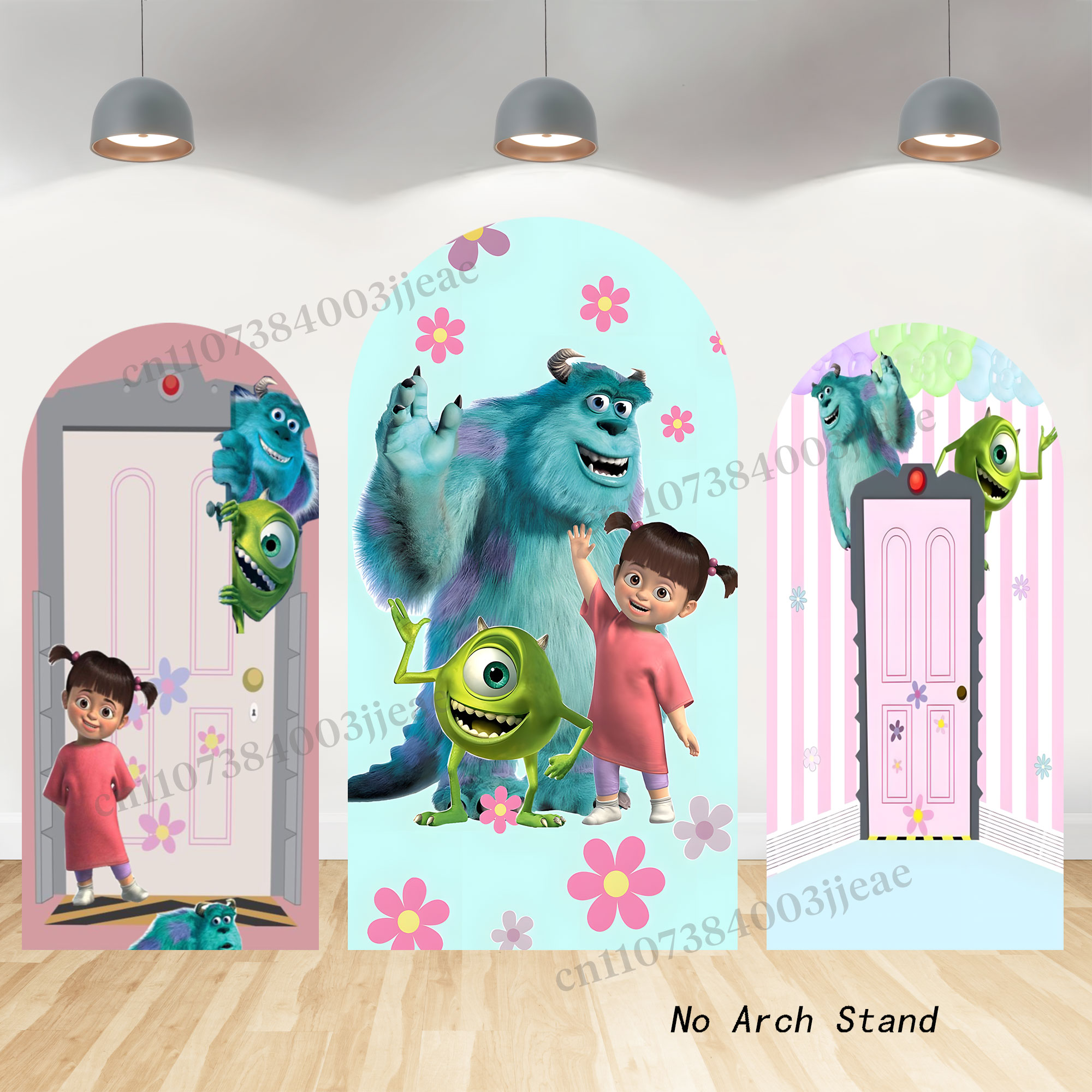 Backdrop Lengkung Monsters Uni - Photography University ulasan dan harga