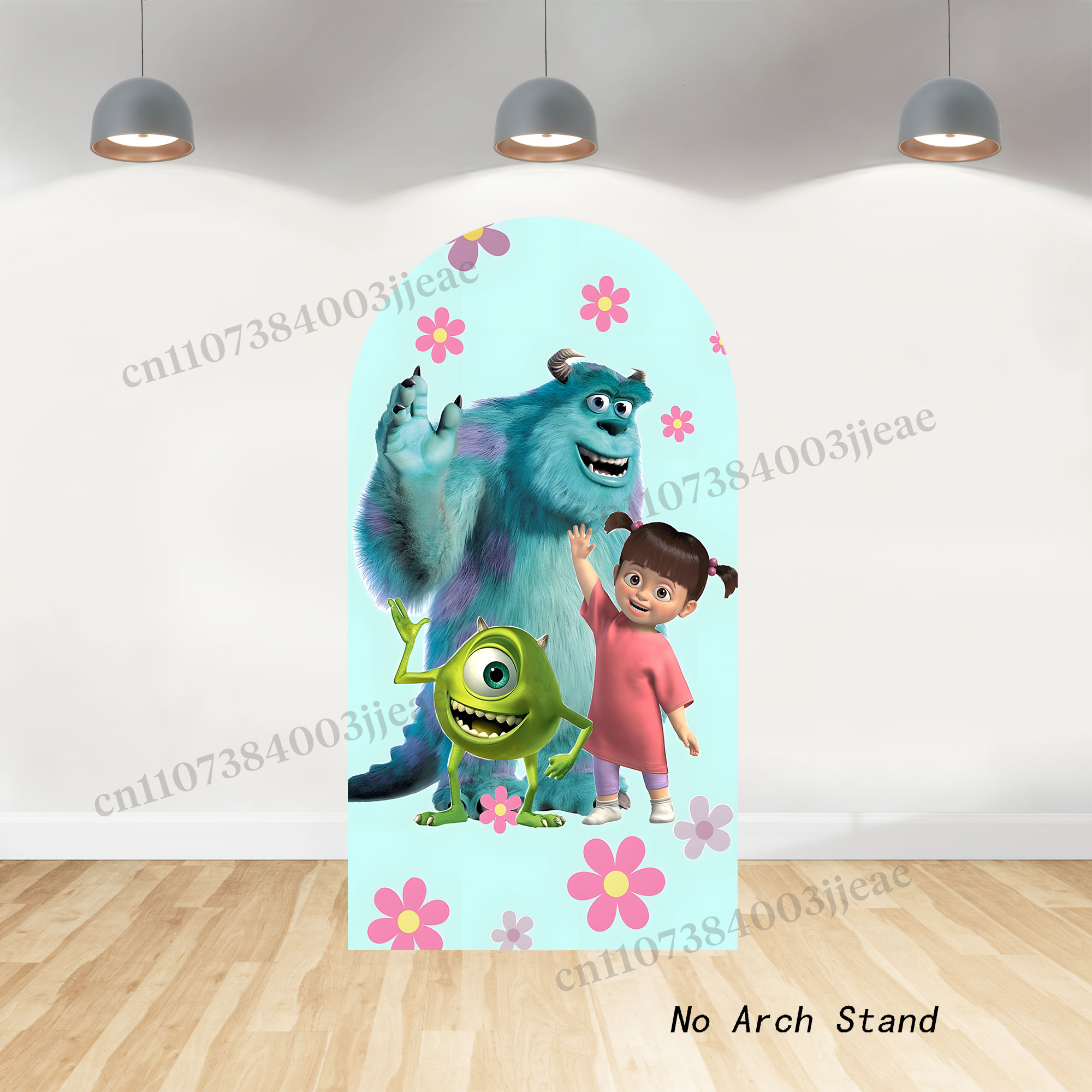 Backdrop Lengkung Monsters Uni - Photography University ulasan dan harga