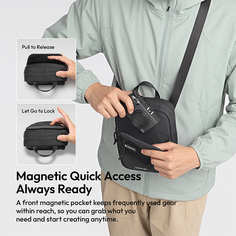 Ulanzi CB05 3L Tas Selempang M - Photography Lighting ulasan dan harga