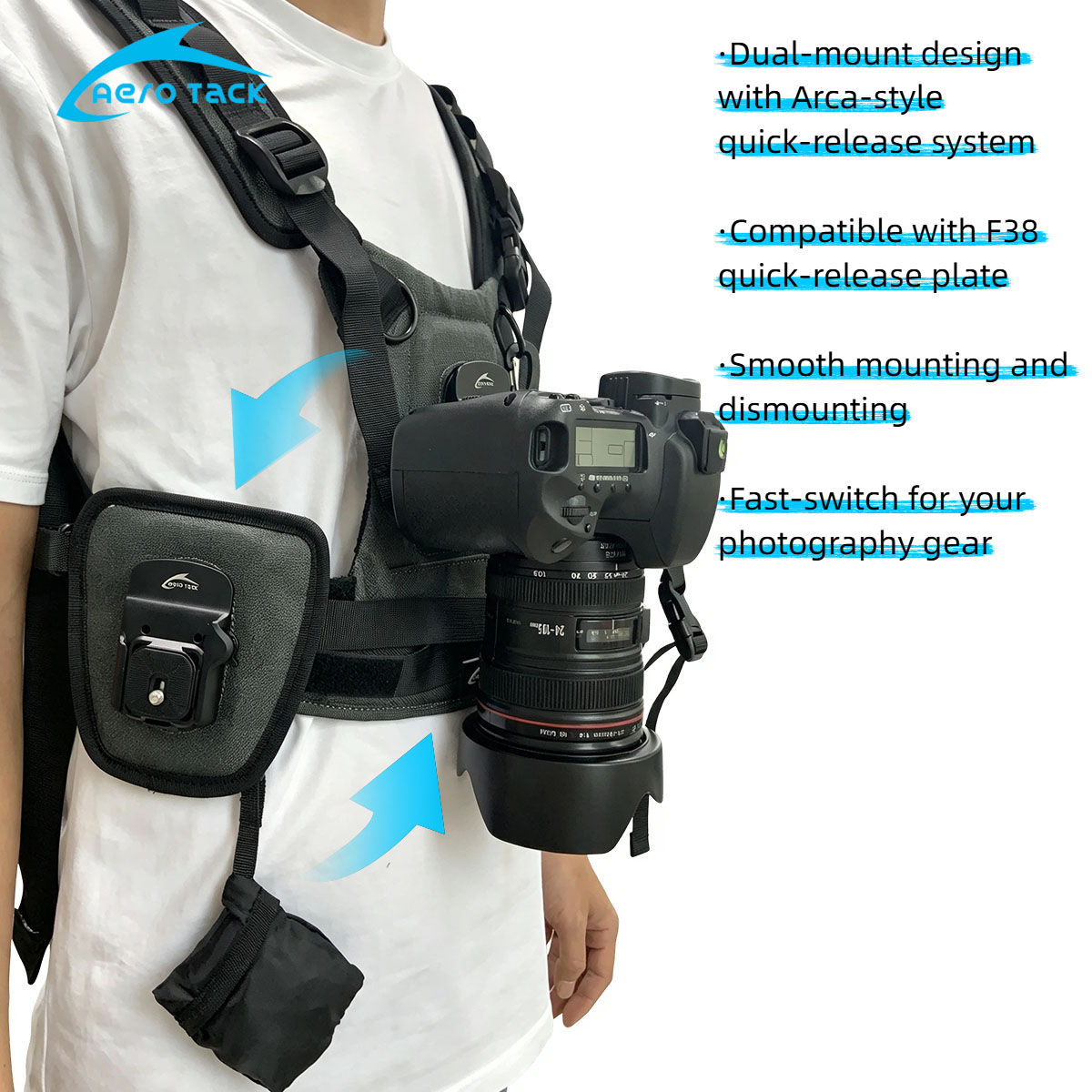 Aero Tack G3 Wanderer Rompi Fo - Photography Vest ulasan dan harga