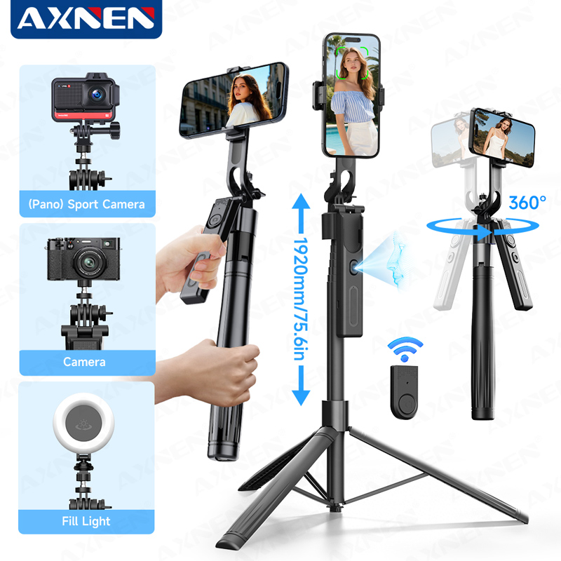 Tongkat Selfie Gimbal Pelacak  - Photography Prompt ulasan dan harga