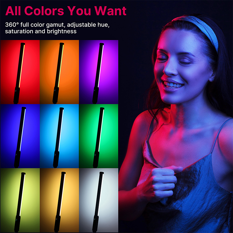 Ulanzi VL119 Lampu Stik Warna- - Photography Gear ulasan dan harga