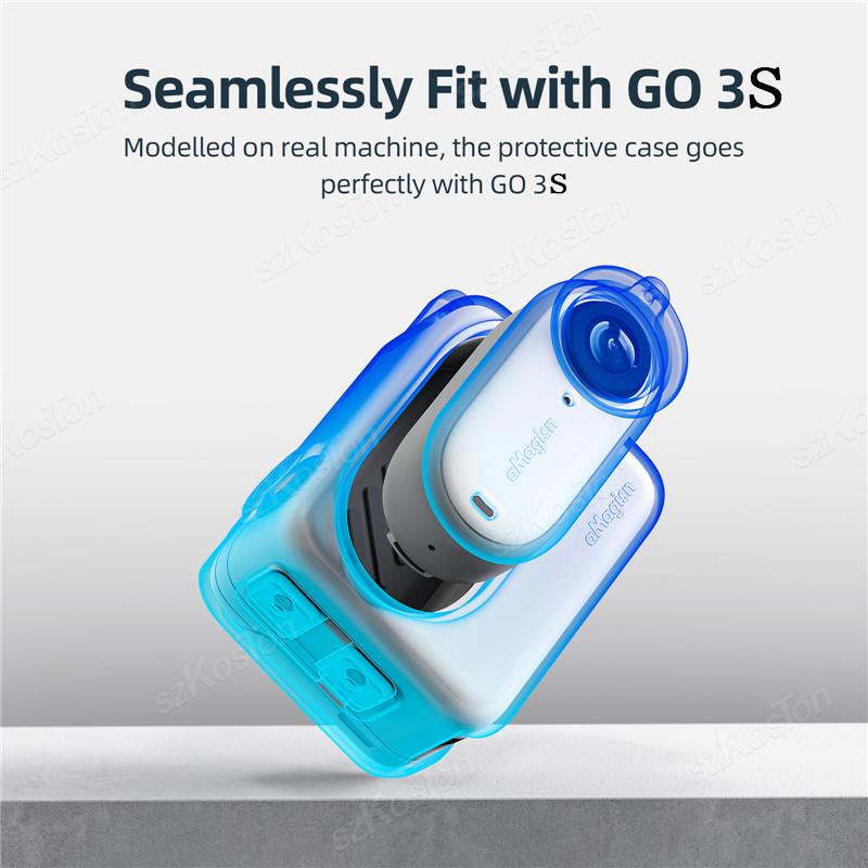 Casing pelindung silikon untuk - Insta360 Camera Go 3 ulasan dan harga