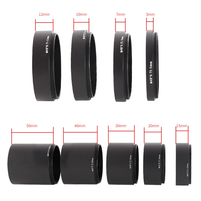 M48X0.75 T2 Cincin Tabung Ekst - Photography Youtube ulasan dan harga