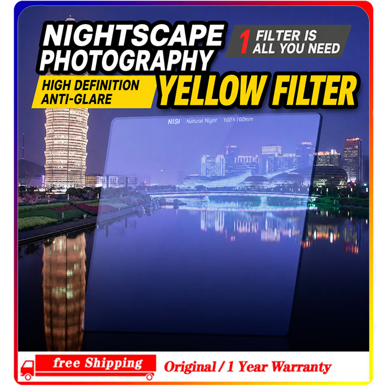 Filter Malam Alami NiSi Square - Photography Yellow Light ulasan dan harga