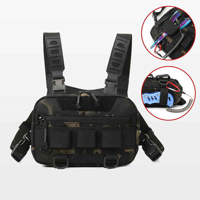 Ransel Rig Dada Taktis Tas Kit - Photography Vest ulasan dan harga