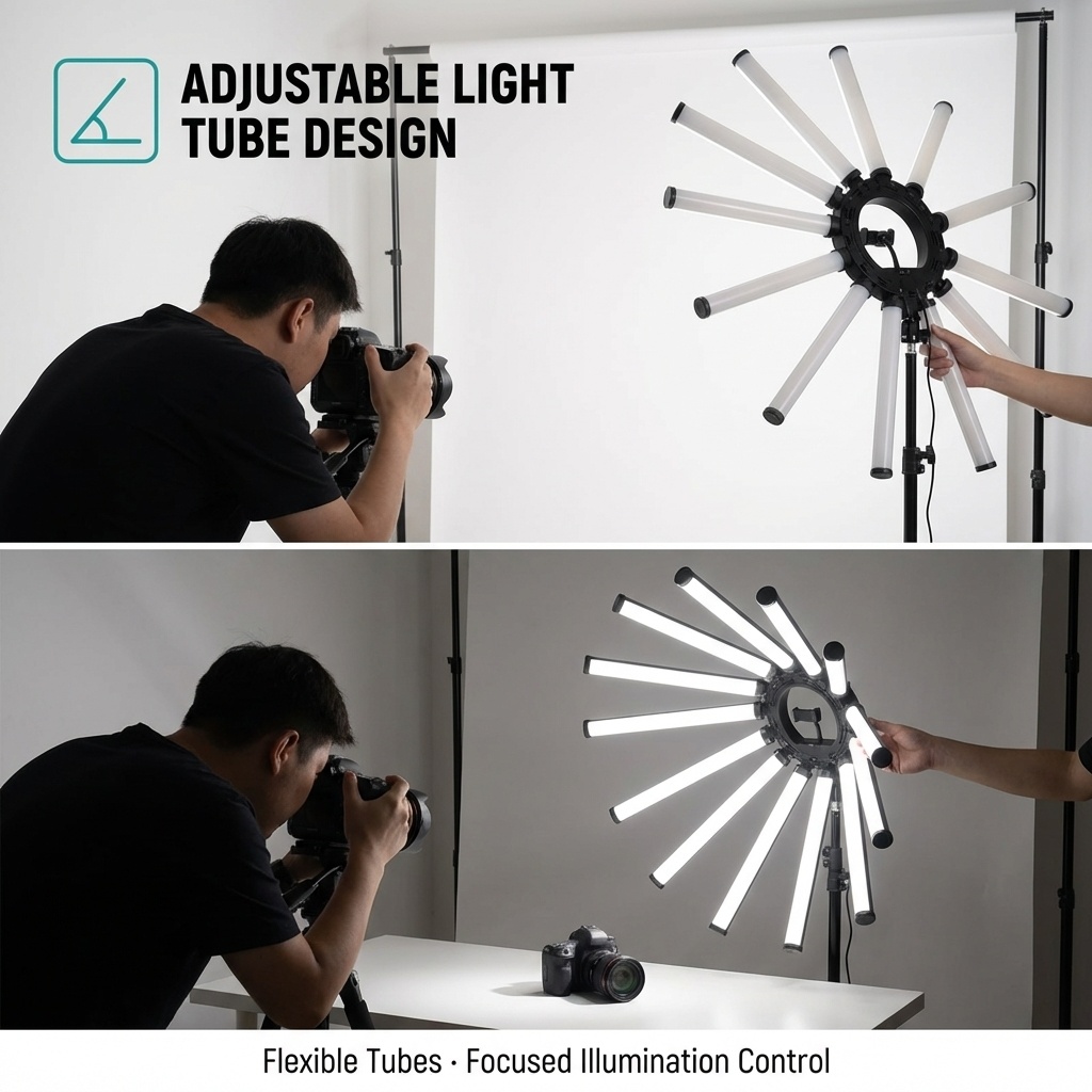 Kit Pencahayaan Fotografi Mult - Photography Youtube ulasan dan harga
