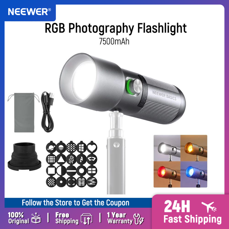 Senter Fotografi LED NEEWER BA - Photography Basics ulasan dan harga