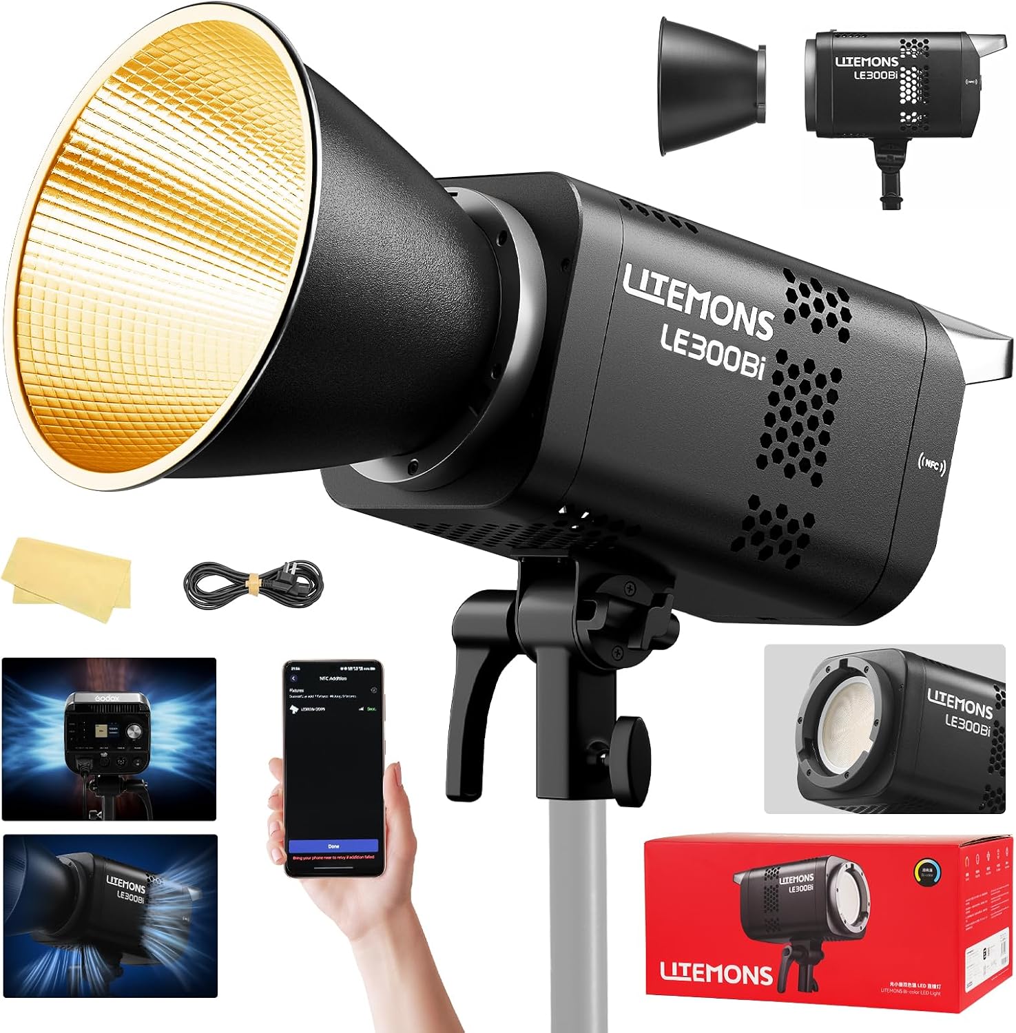 Kit Pencahayaan Video LED RGB, - Photography Youtube ulasan dan harga