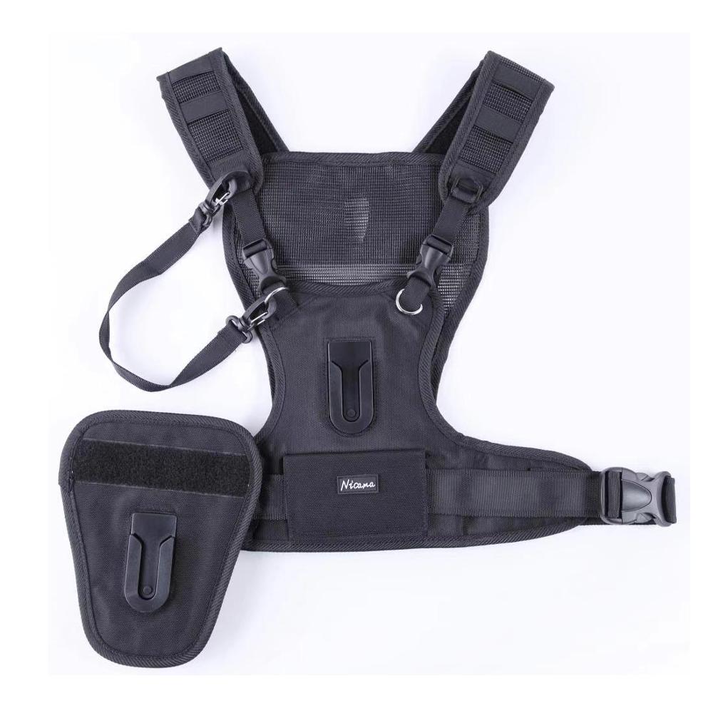 Membawa 2 Kamera DSLR Double B - Photography Vest ulasan dan harga