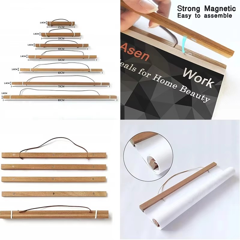 Bingkai Gantungan Poster Kayu  - Photography Definition ulasan dan harga