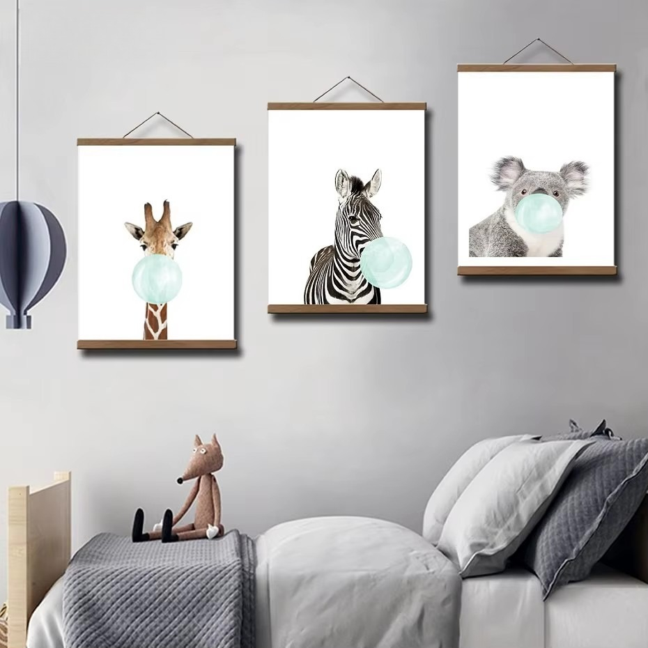 Bingkai Gantungan Poster Kayu  - Photography Definition ulasan dan harga
