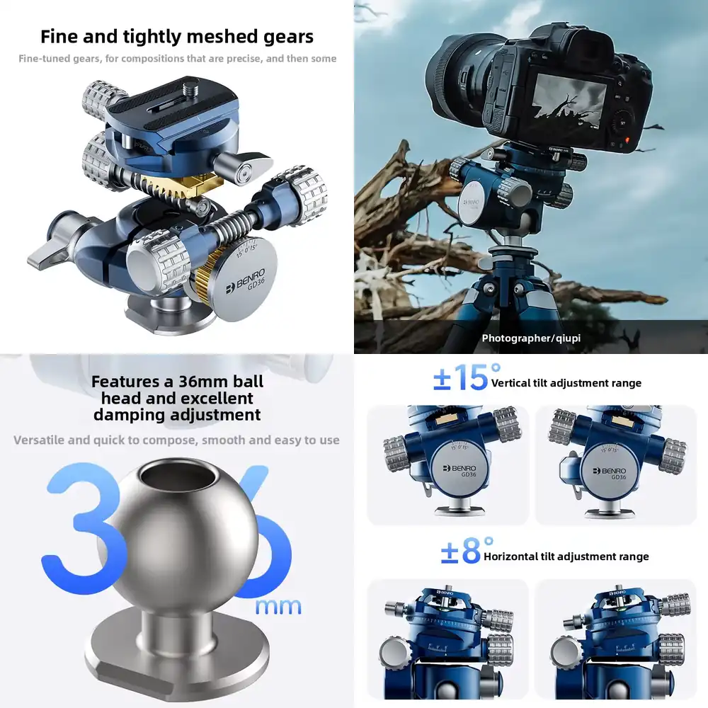 BENRO GD36PT Aluminium 3-Way G - Photography Landscape ulasan dan harga